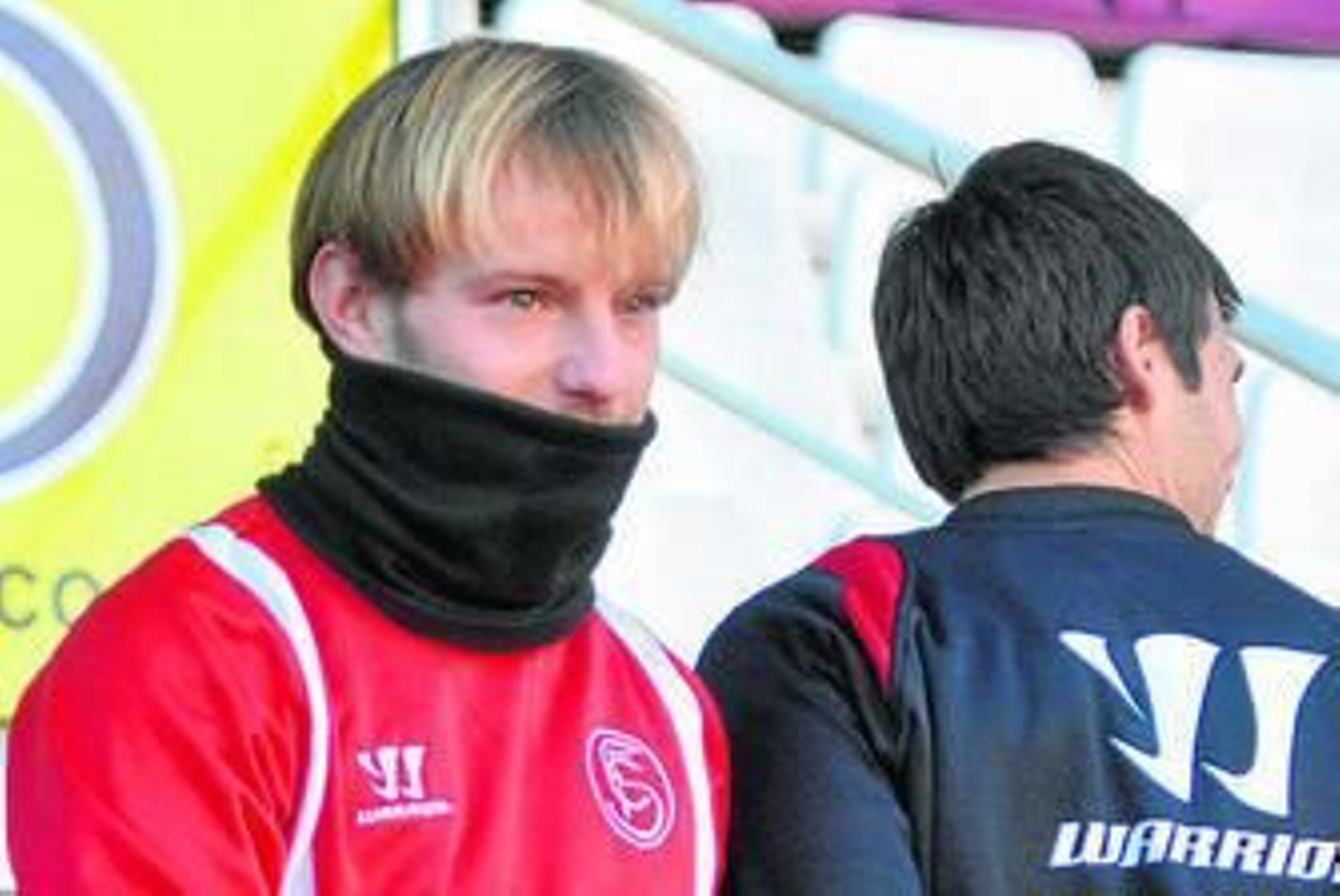 Ivan Rakitic, abrigado en un entrenamiento.