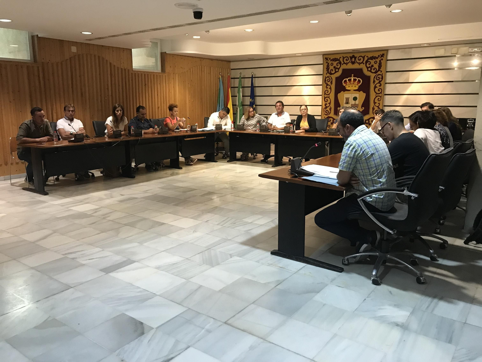 Pleno extraordinario del Ayuntamiento de Punta Umbría.