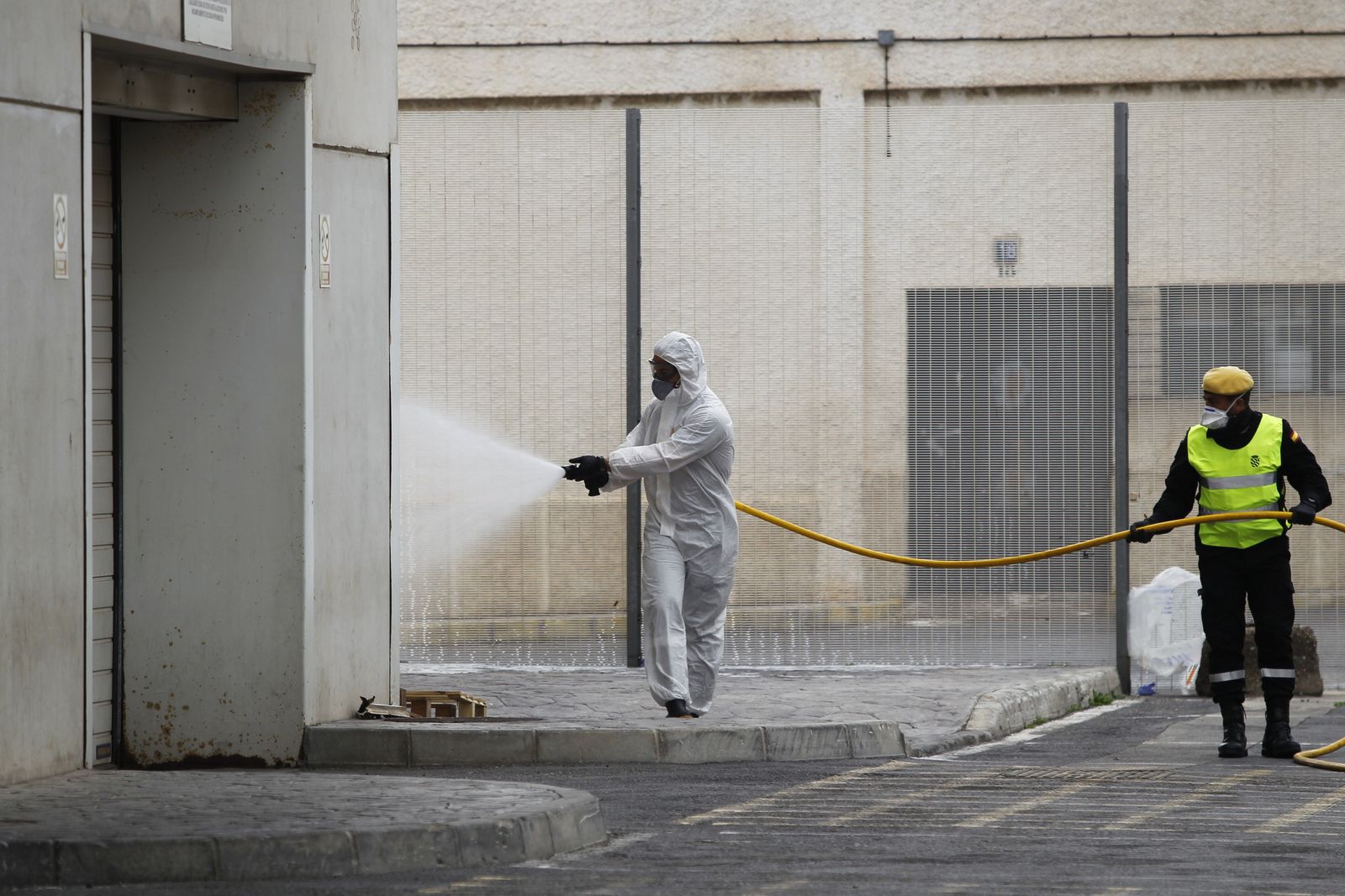 Fotogalería Coronavirus. Actuación UME en Almería.