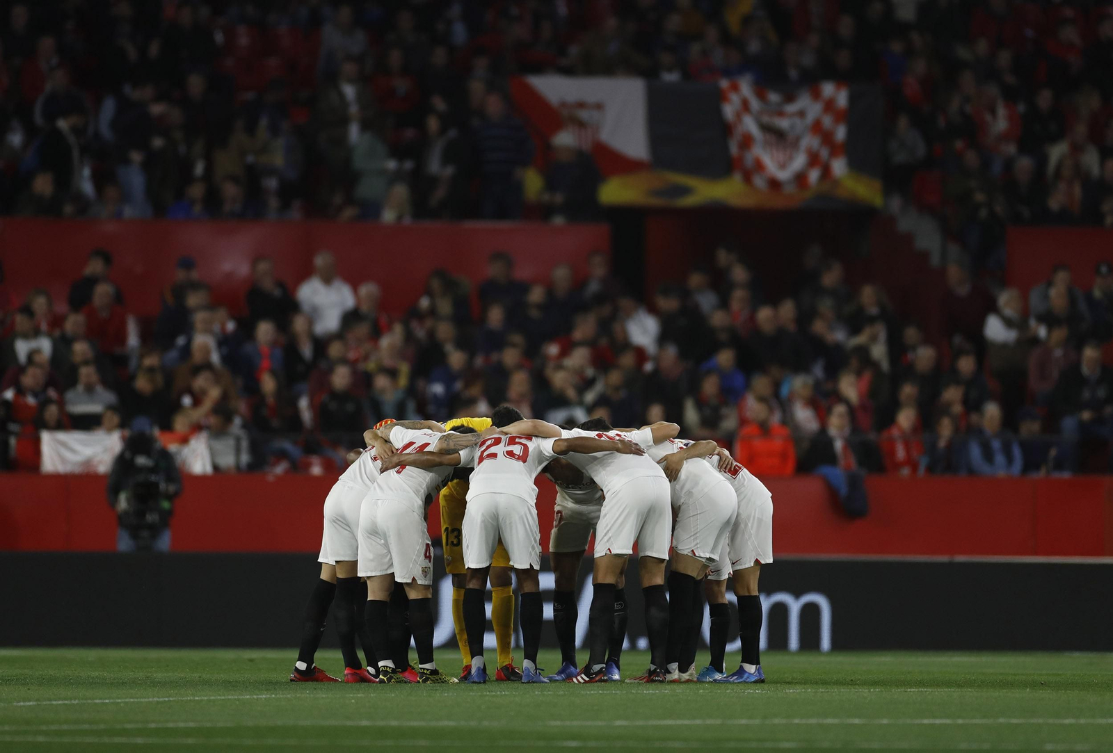 Las imágenes del Sevilla FC- CFR Cluj