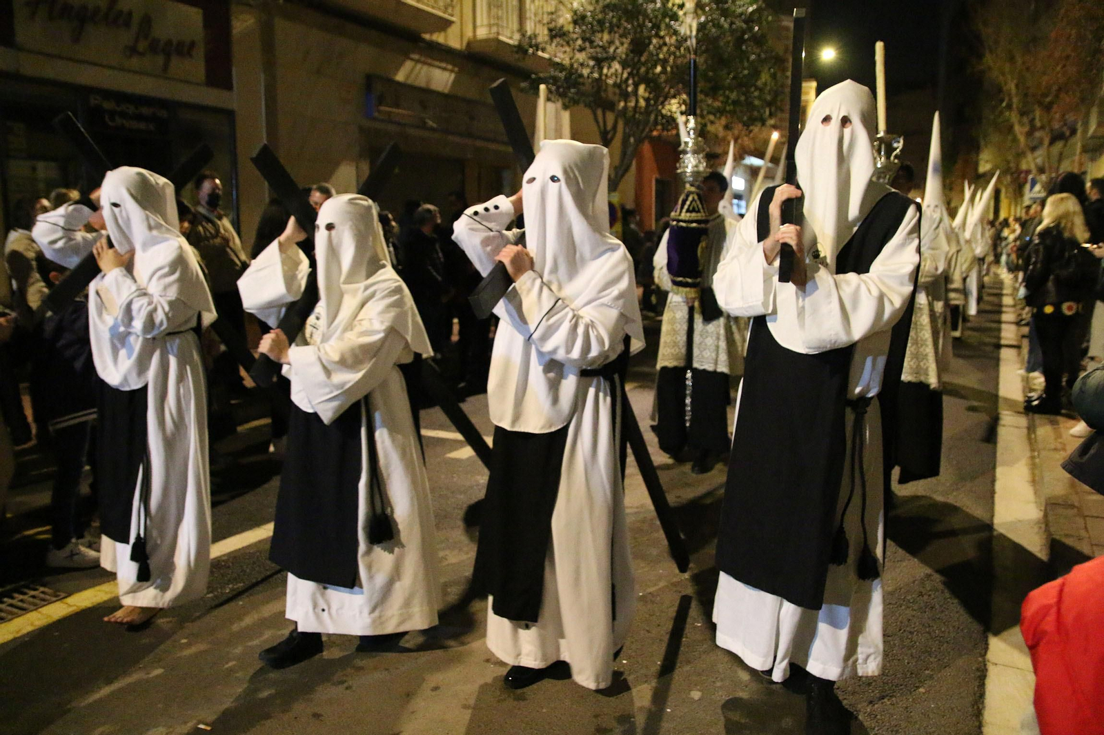 La procesión del Silencio de Almería, en imágenes