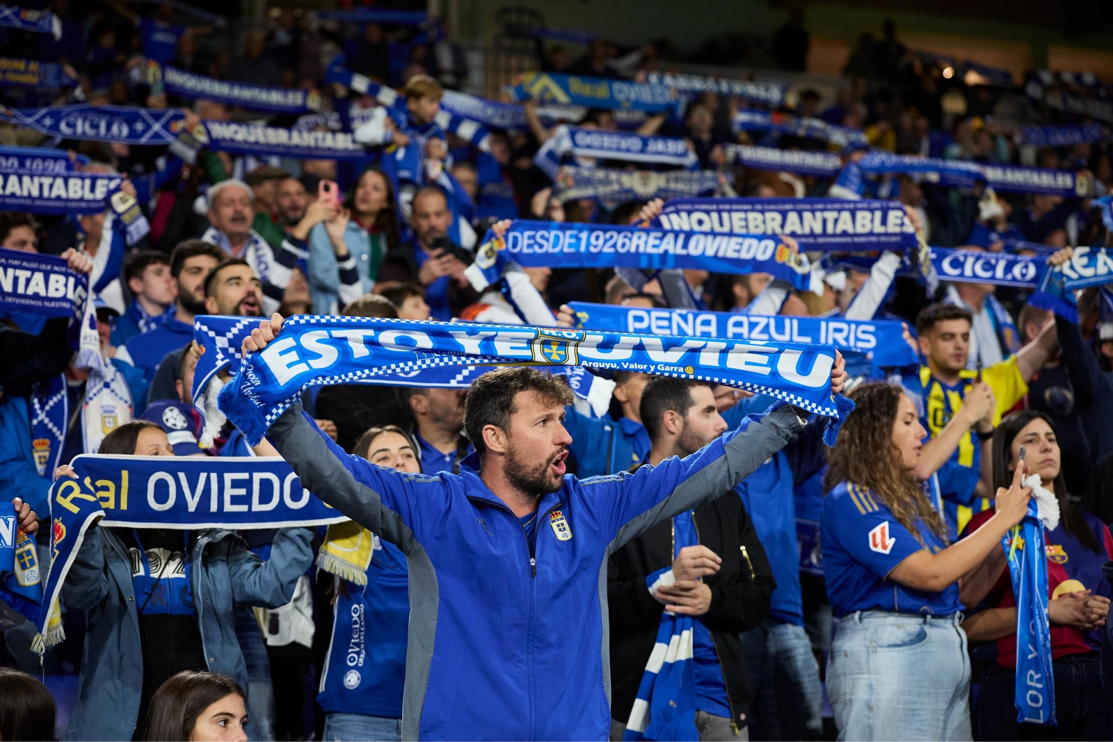 Las fotos del Oviedo-Barcelona