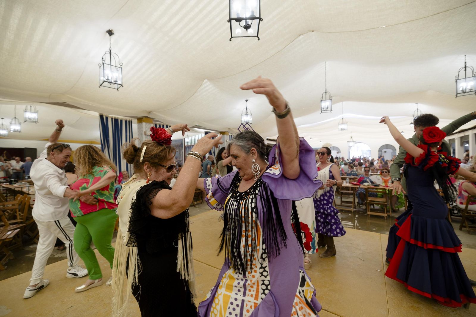 Las imágenes del viernes en la Feria de El Puerto de Santa María 2025