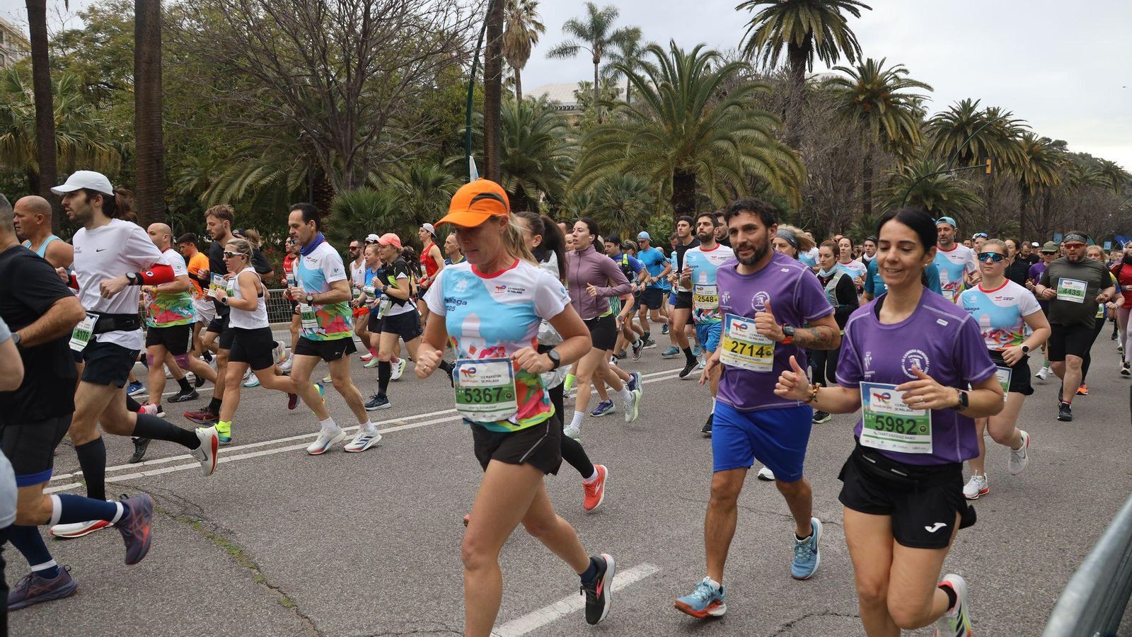 La Media Maratón de Málaga 2025, en fotos