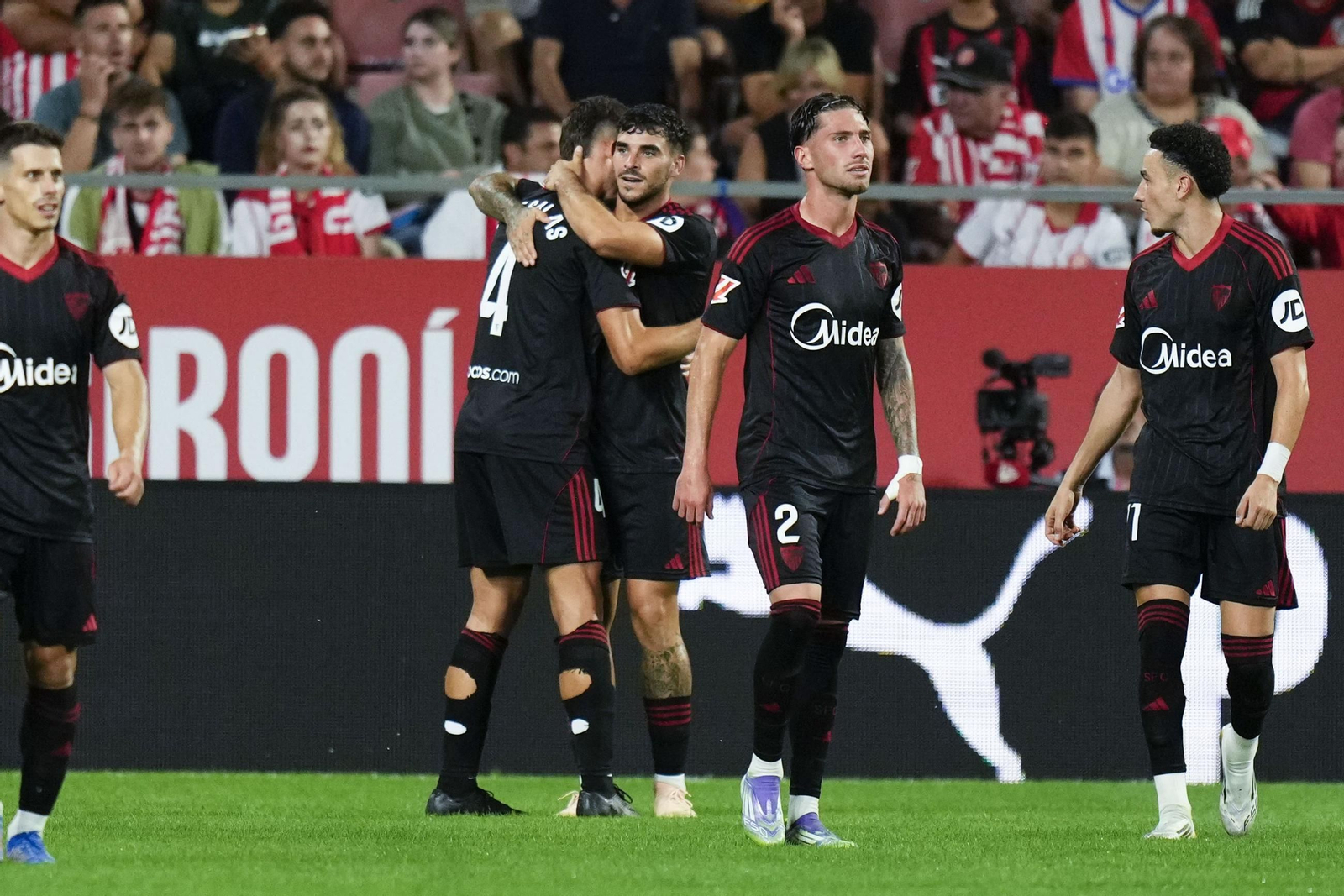 Las fotos del Girona - Sevilla