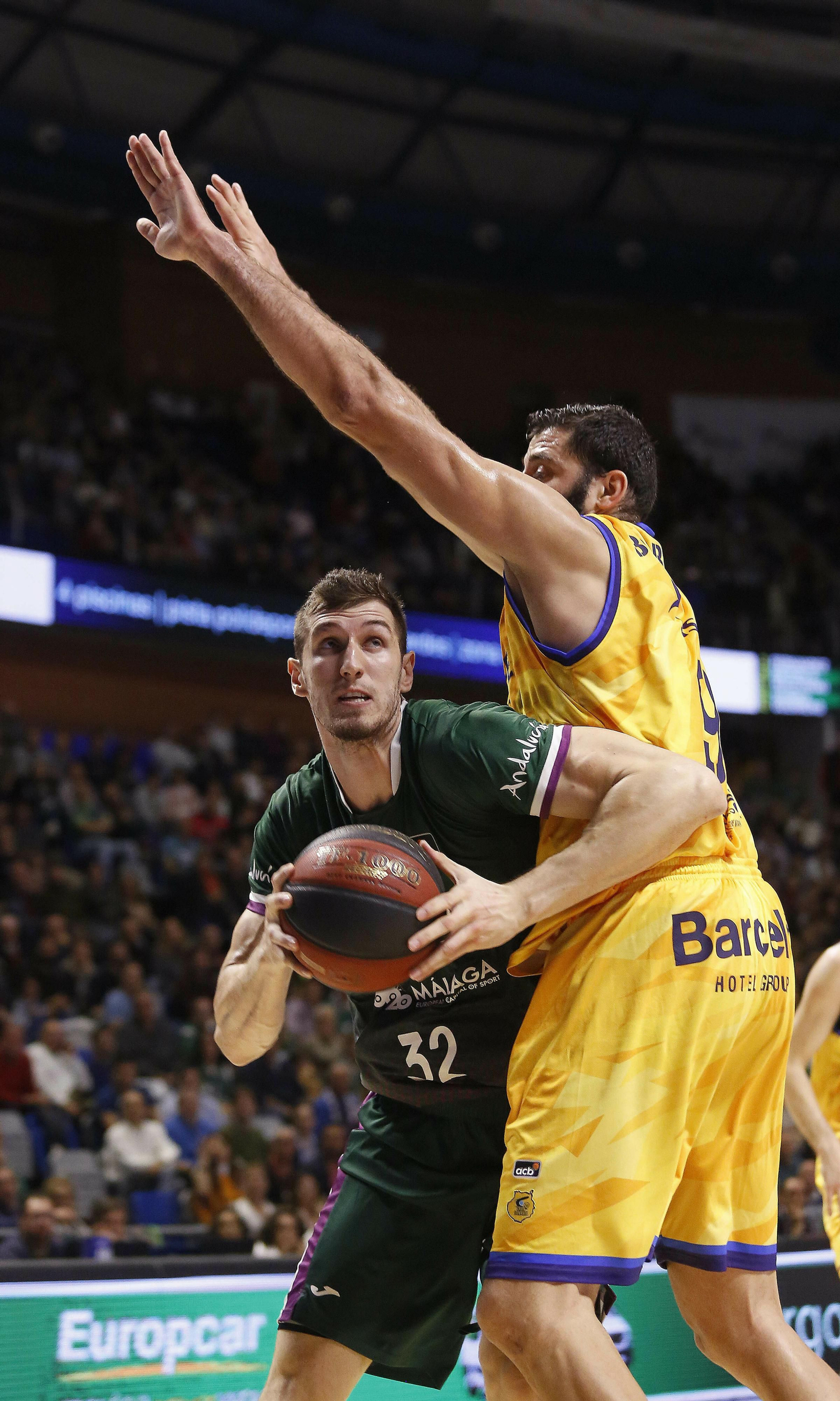 Los fotones de la agónica victoria del Unicaja ante el Gran Canaria
