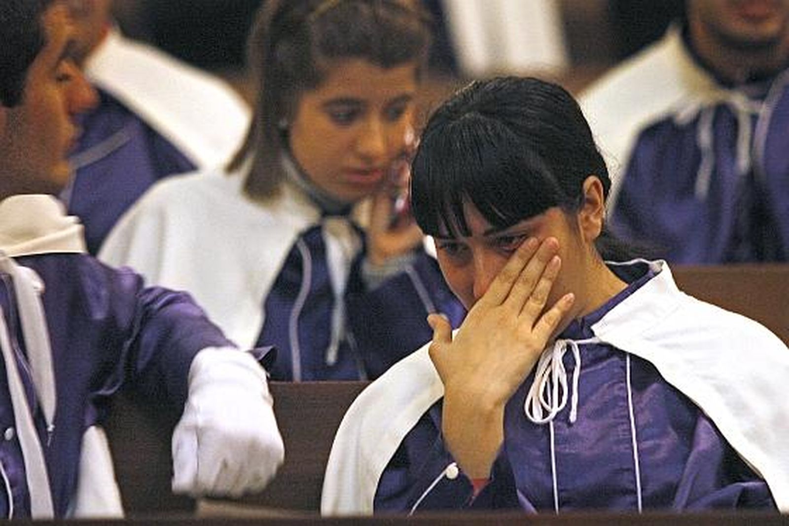 El Nazareno del Amor suspende su salida a causa de la lluvia. 

Foto: Joaquin Pino