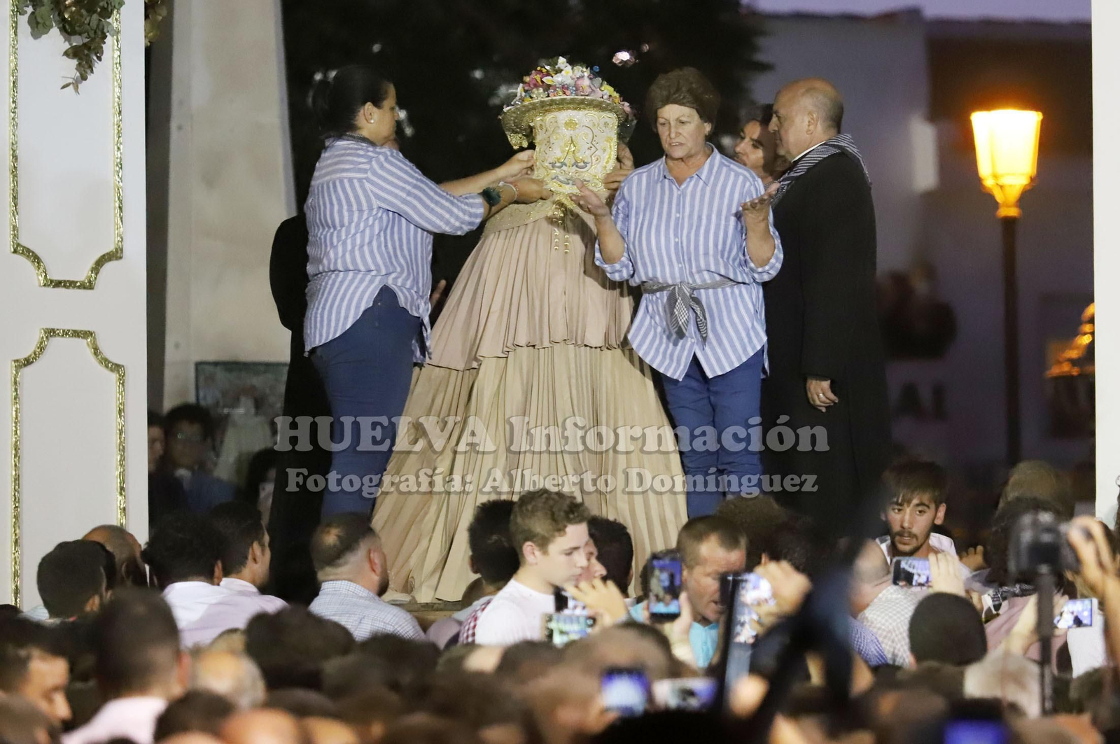 Imágenes del camino de la Venida de la Virgen del Rocío
