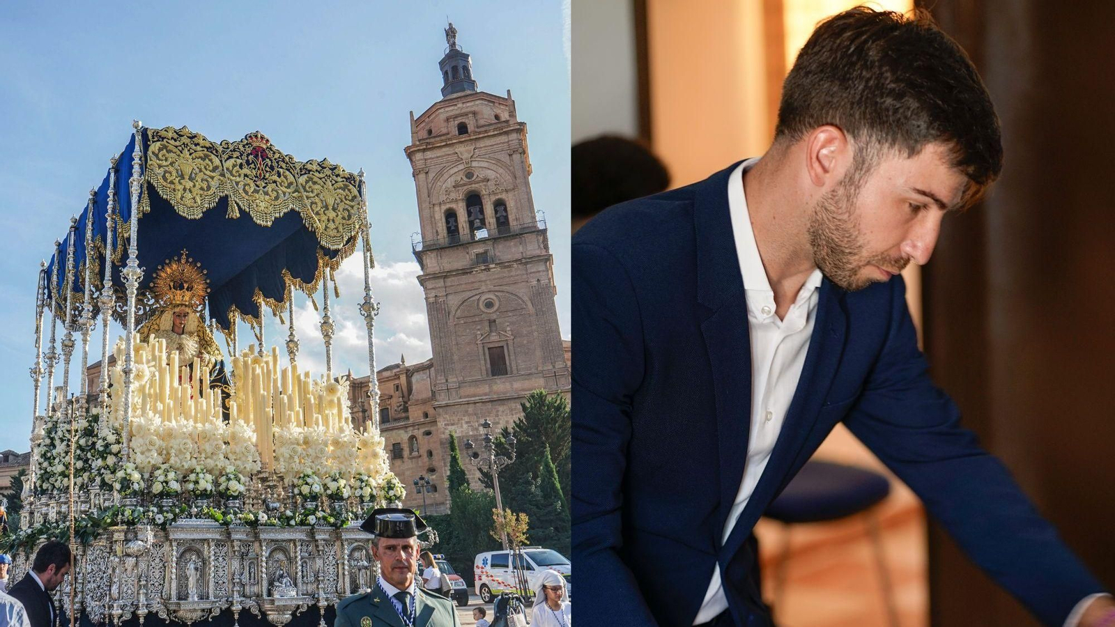 José Ramón Alonso, nuevo presidente de la Federación de Hermandades y Cofradías de Guadix