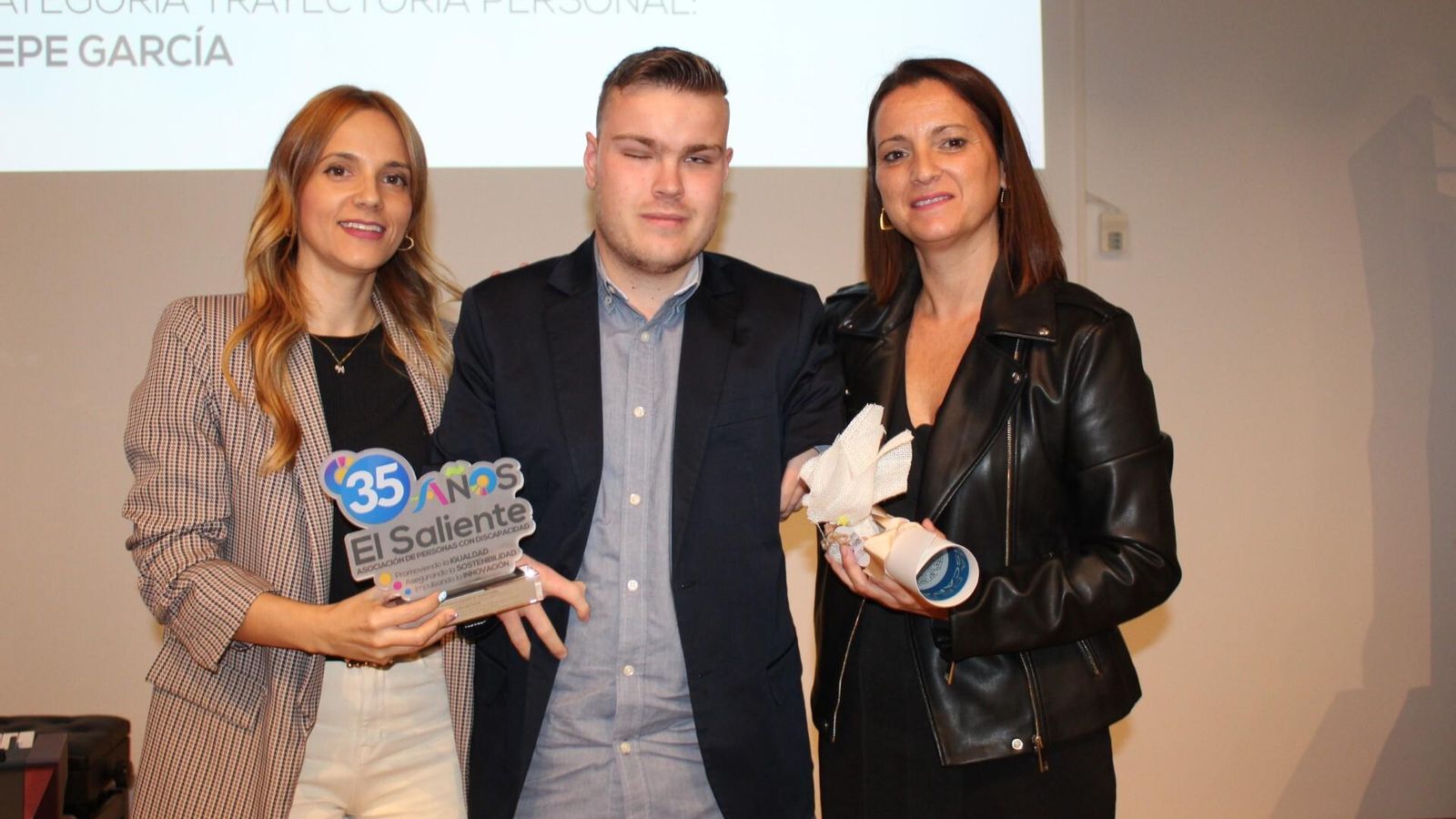 María Jesús Bonilla, Pepe García y María del Mar Alfonso