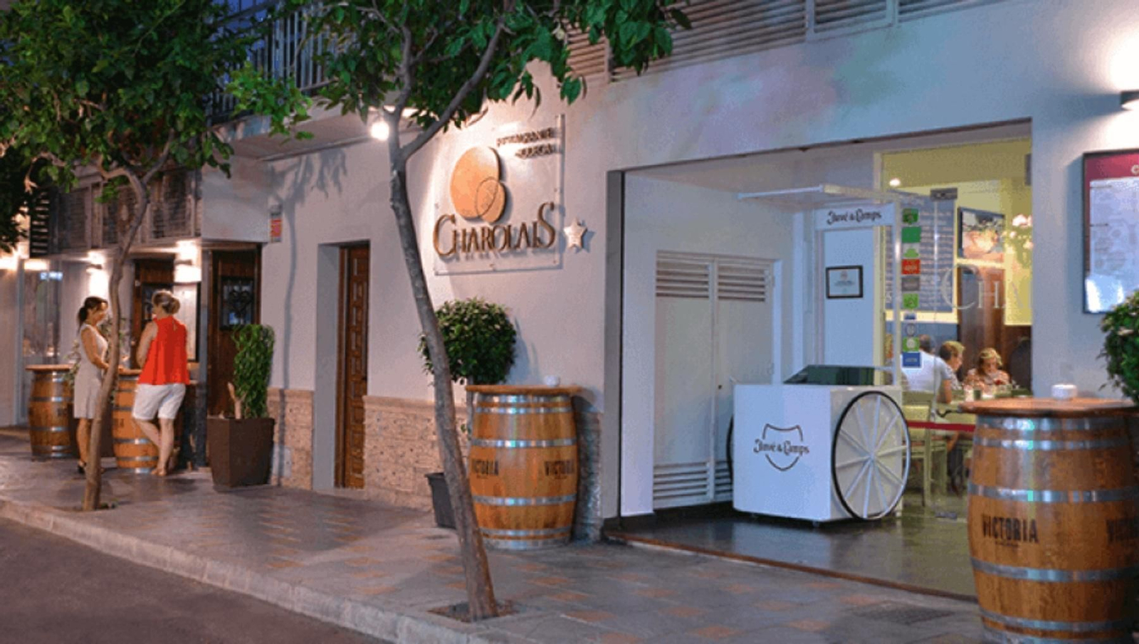 Una de las entradas de Charolais.