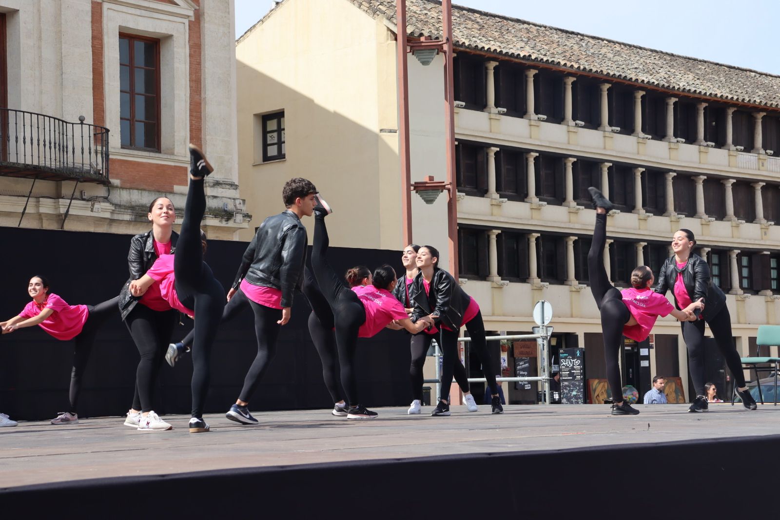 'Flashmob' en La Corredera por el Día Internacional de la Danza
