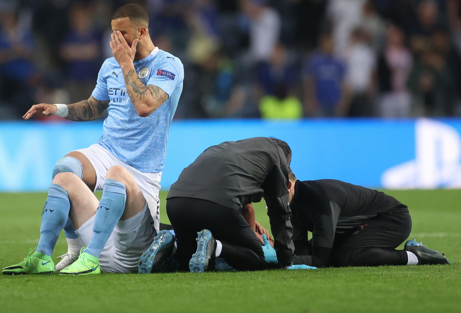 La final de la Champions entre el Manchester City y el Chelsea, en imágenes