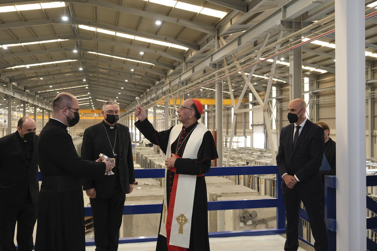 Bendición de las instalaciones de Hydrodiseño, en Huércal Overa (Almería)