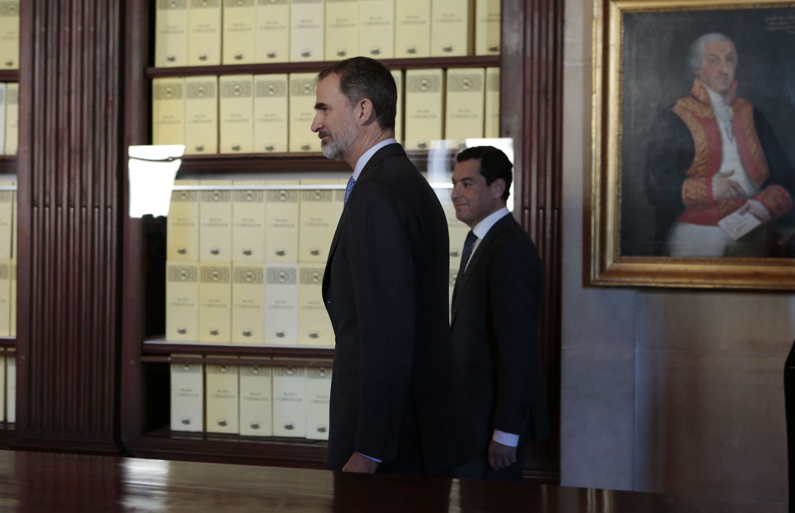 Las imágenes de la visita del Rey a Sevilla