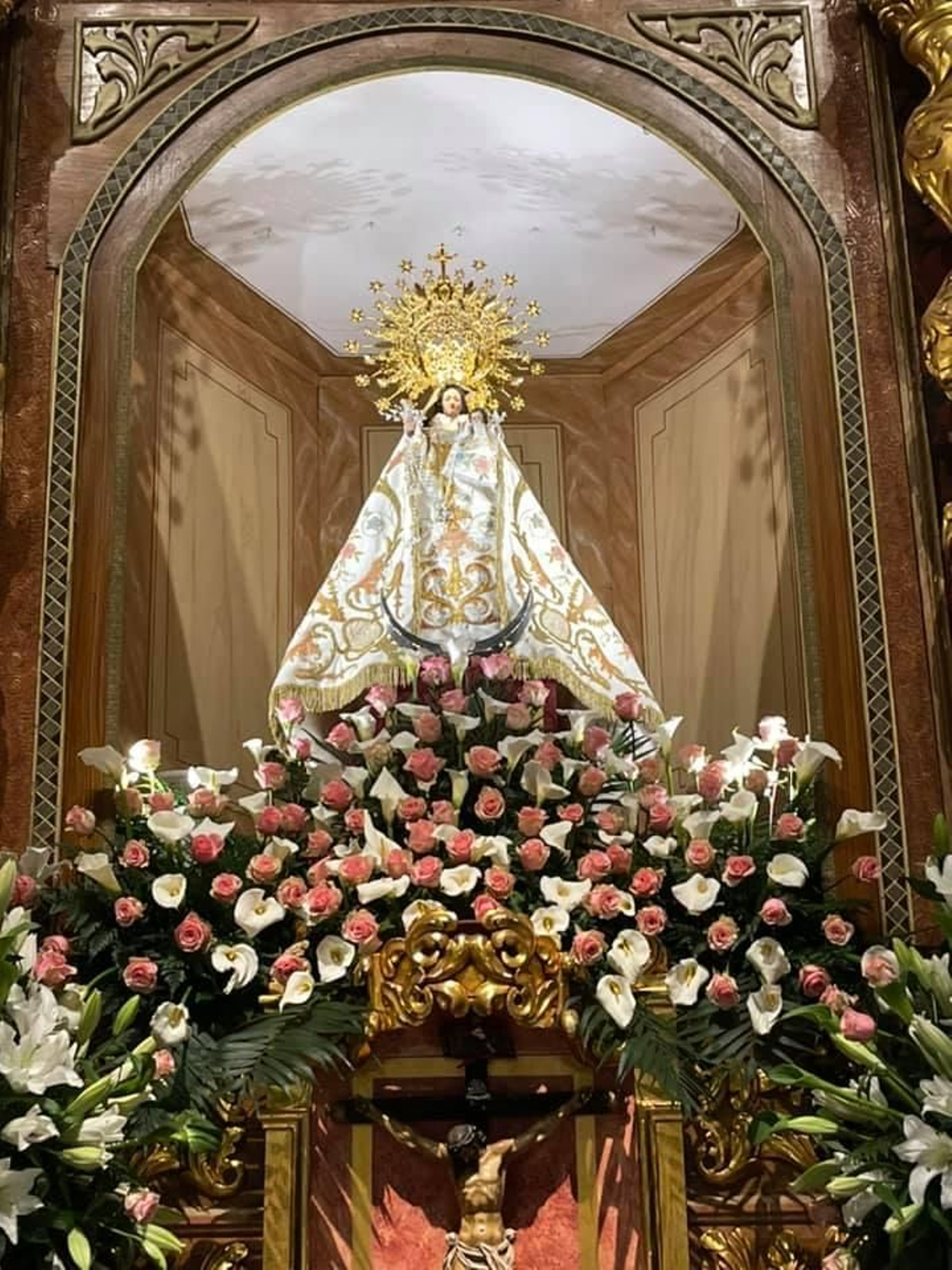 La Virgen de la Cabeza de María.