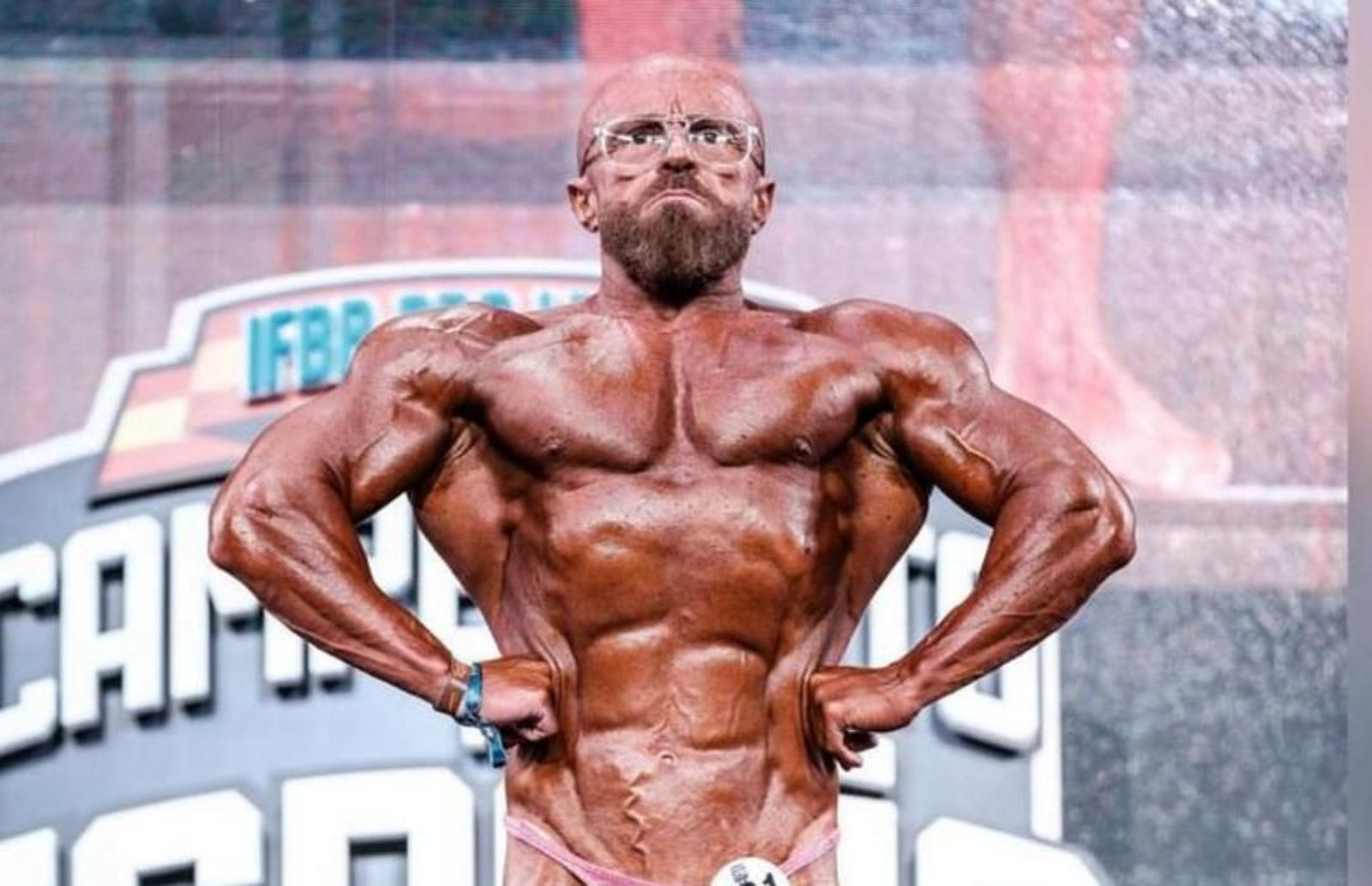 Sandu posando en el Campeonato de España de este año.