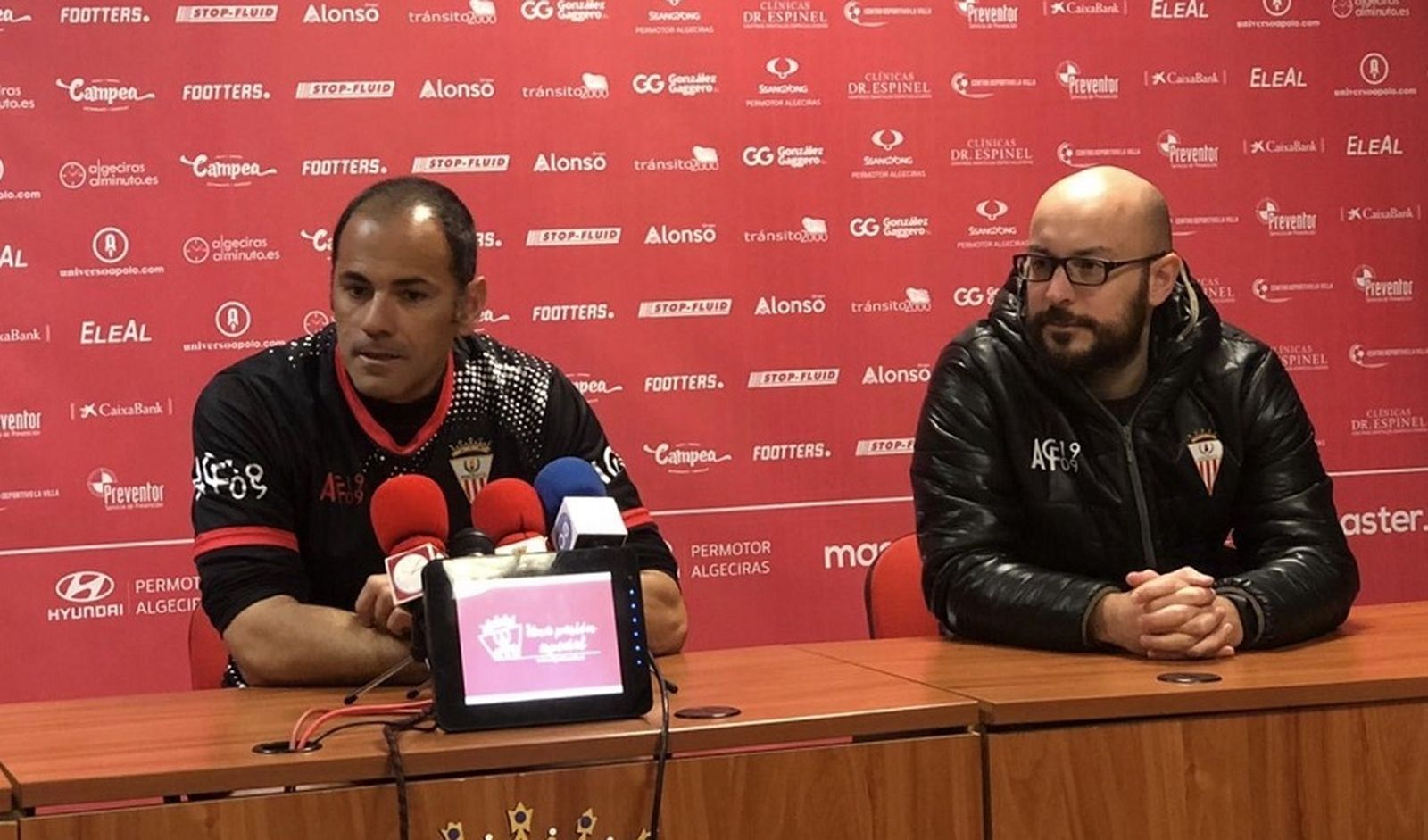 Salva Ballesta, durante su rueda de prensa previa al duelo ante el Córdoba CF.