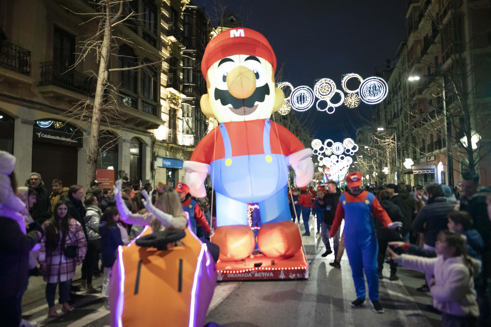 Las imágenes de la Cabalgata de Reyes en Granada