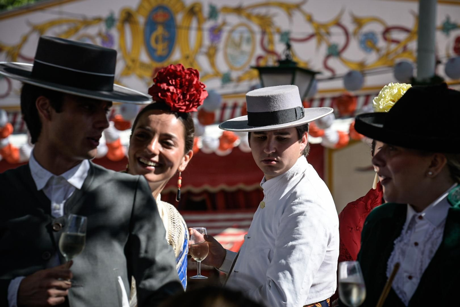 Ambiente de feria en el Real
