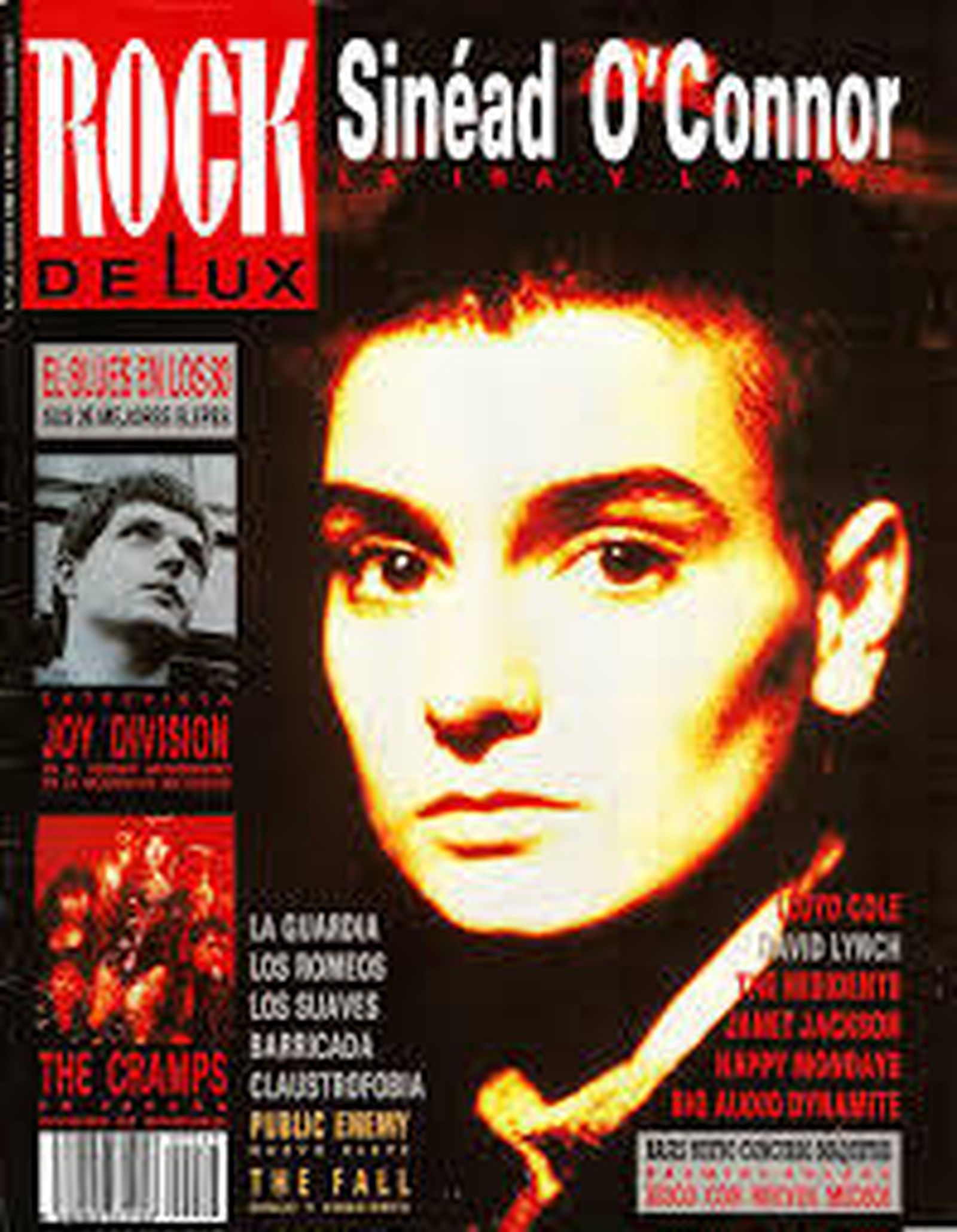Portada dedicada a Sinéad O'Connor.