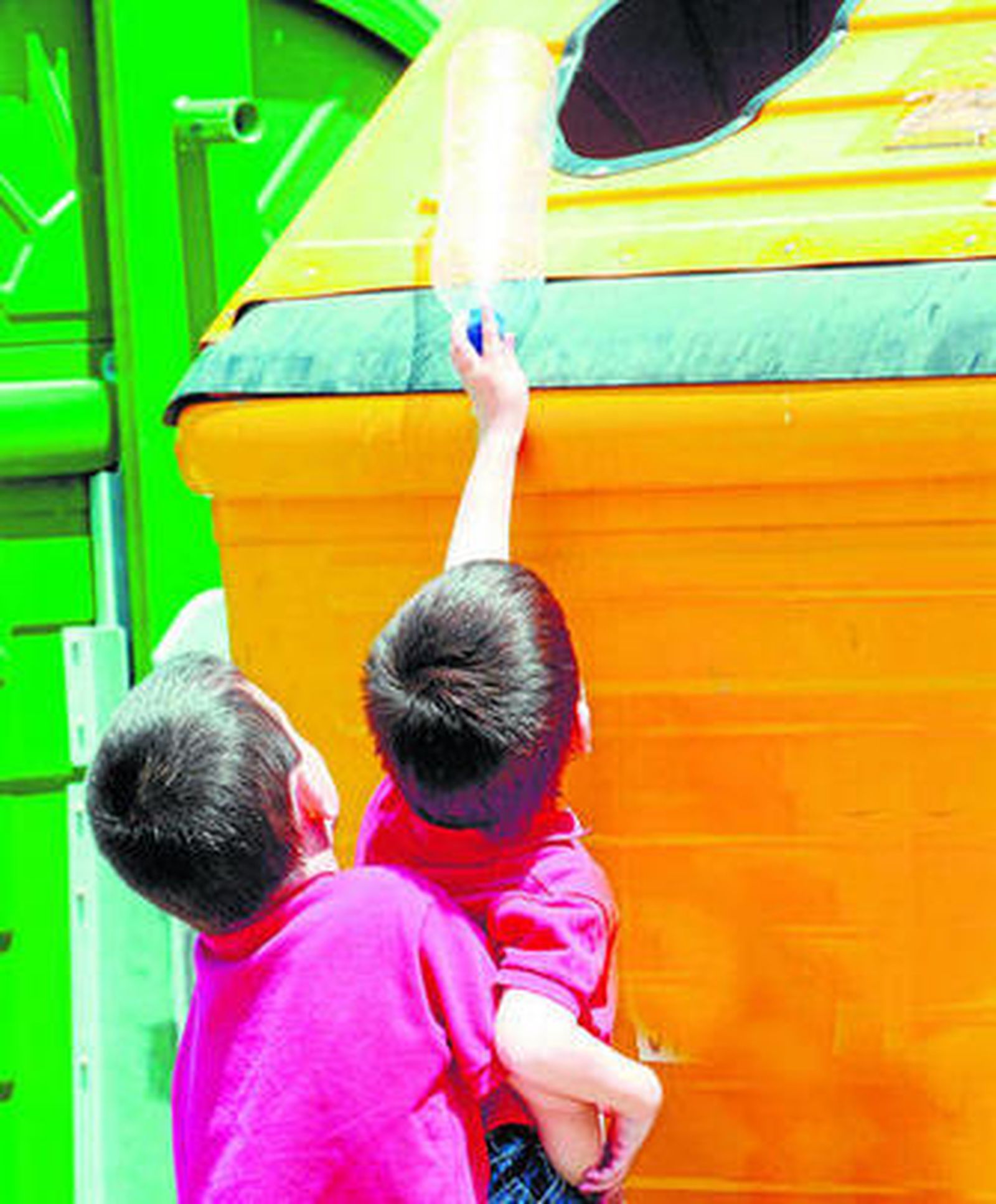 El reciclaje es una de las grandes apuestas del Ecoparque.