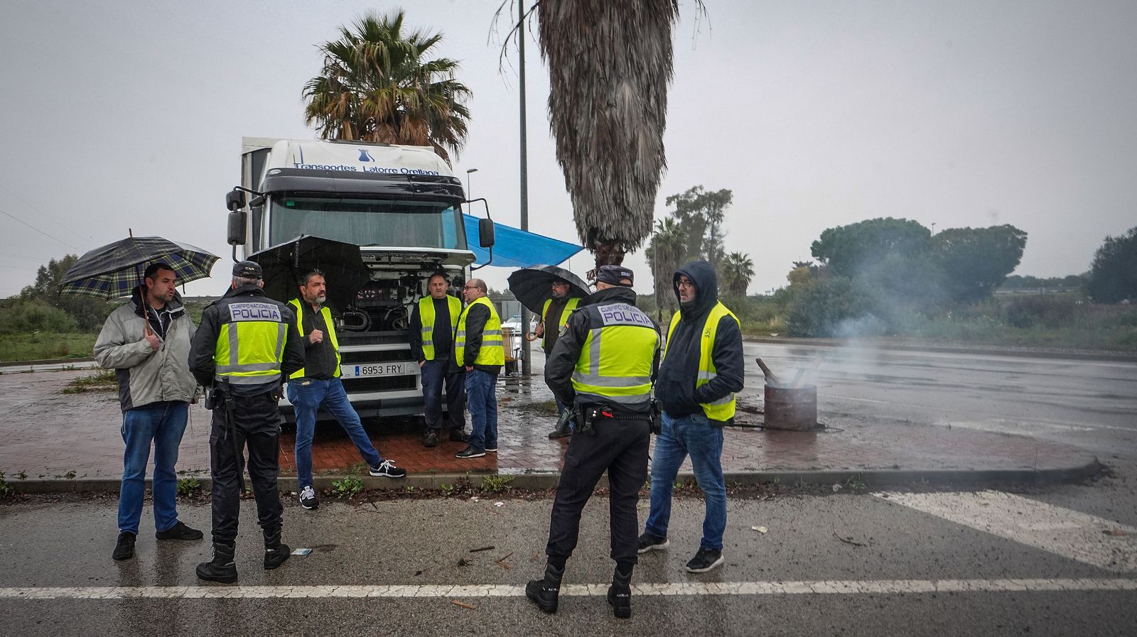 Tercer día de huelga del transporte