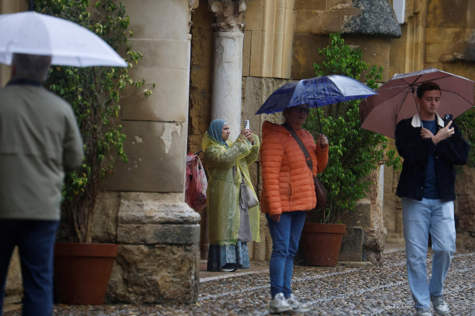 Los últimos coletazos de la borrasca Claudia a su paso por Córdoba