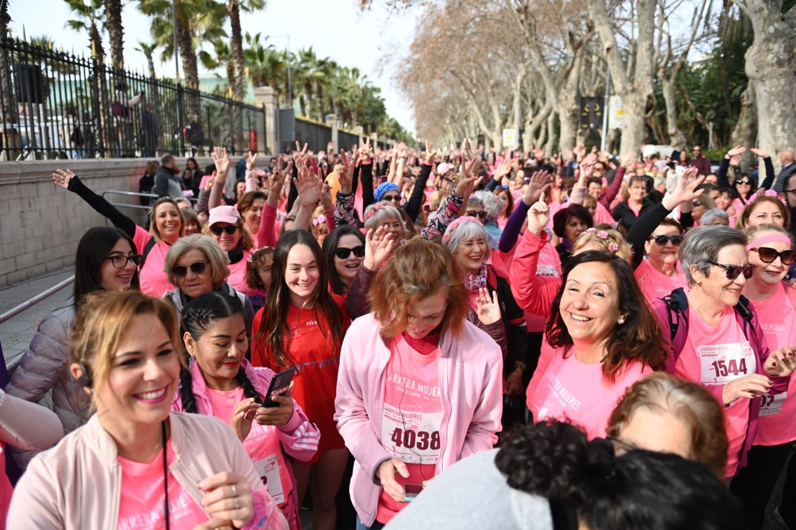 Las imágenes de la Carrera de la Mujer de Málaga