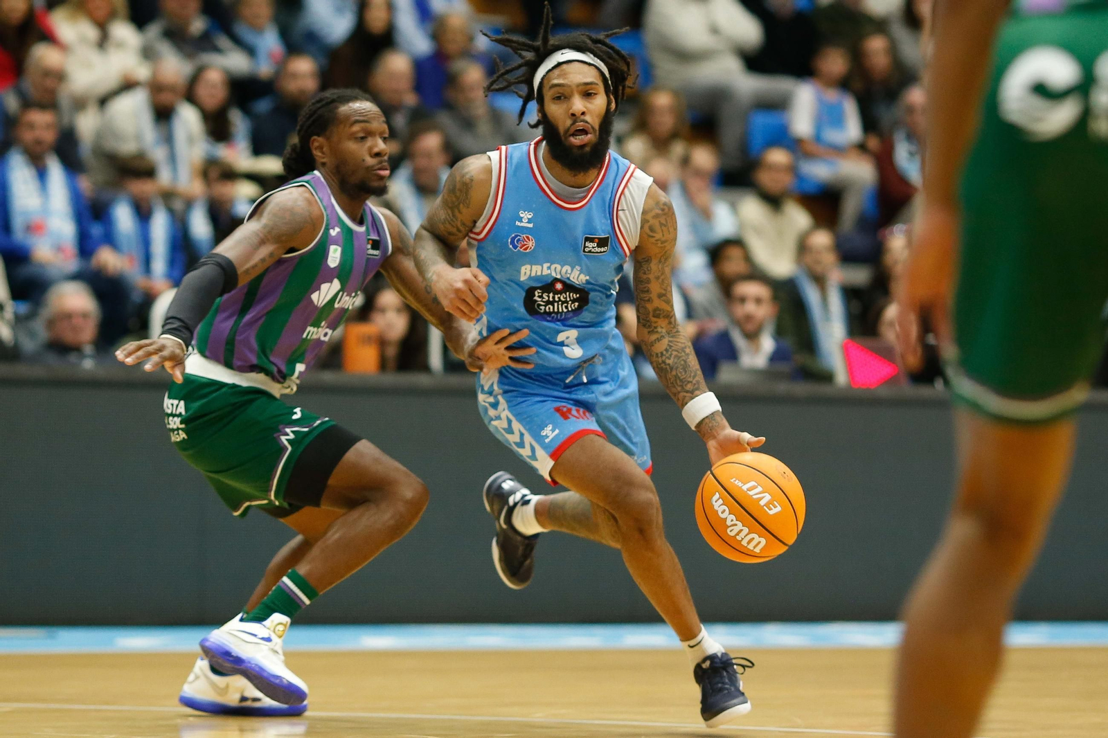 El Breogán Lugo-Unicaja Málaga, en fotos