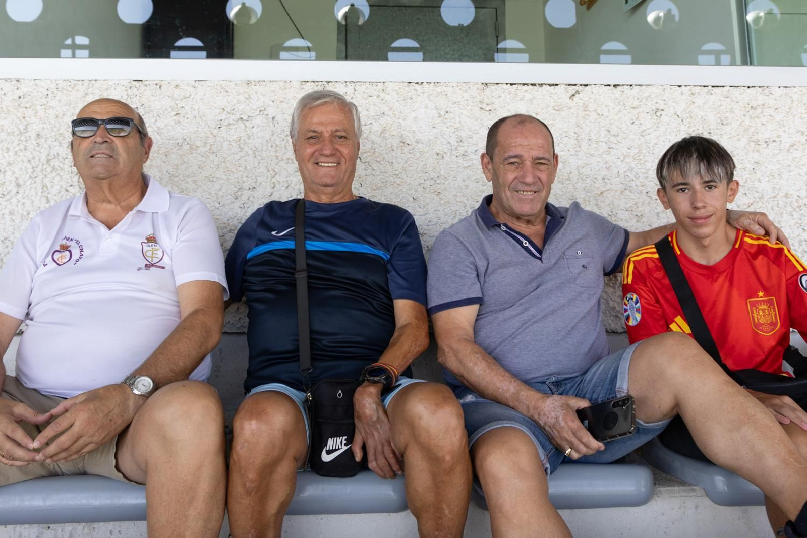 El amistoso entre Real Jaén y su juvenil de Liga Nacional, en imágenes