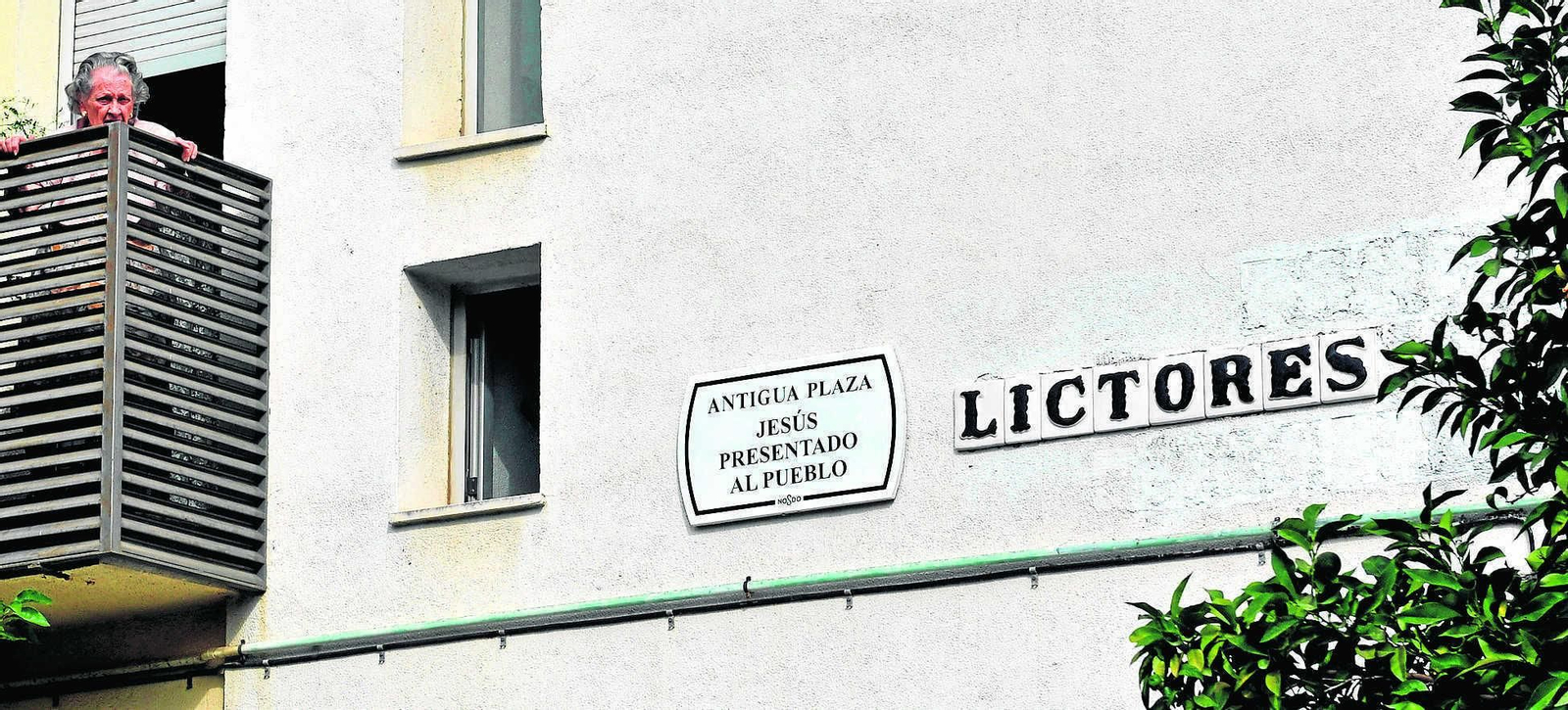 La calle Lictores del barrio de la Calzada.