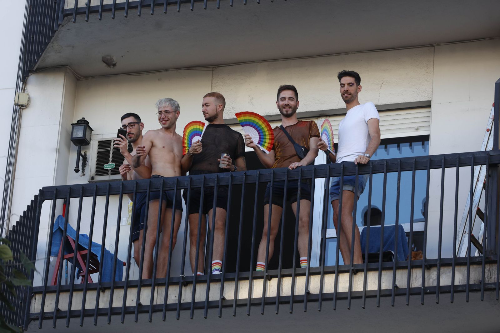 Las imágenes de la cabalgata del orgullo en Sevilla  2022