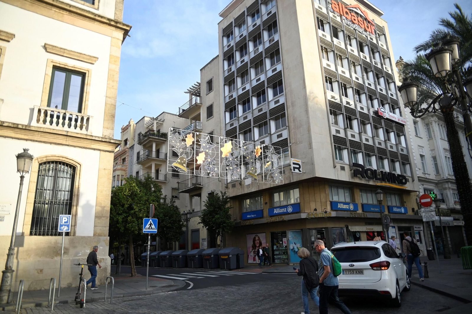 Luces de Navidad en el centro de Córdoba