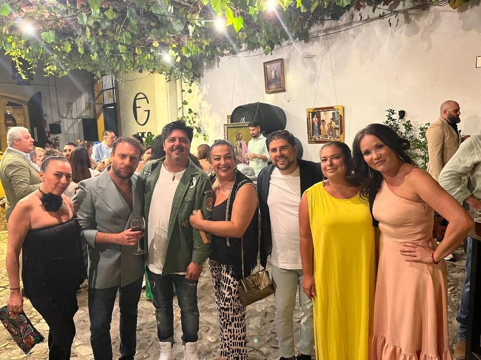 Zaida González, Juan Amaya, Alejandro Fernández, Lourdes Florido, Manuel Valencia, Pastora Galván y Esperanza Soria.