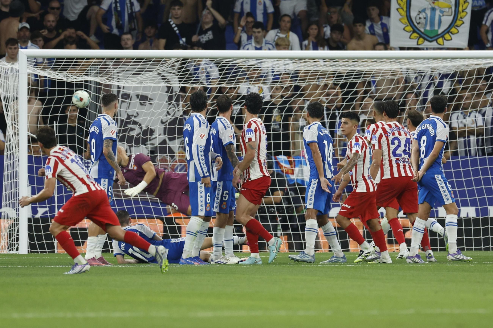 Las fotos del Espanyol - Atlético de Madrid