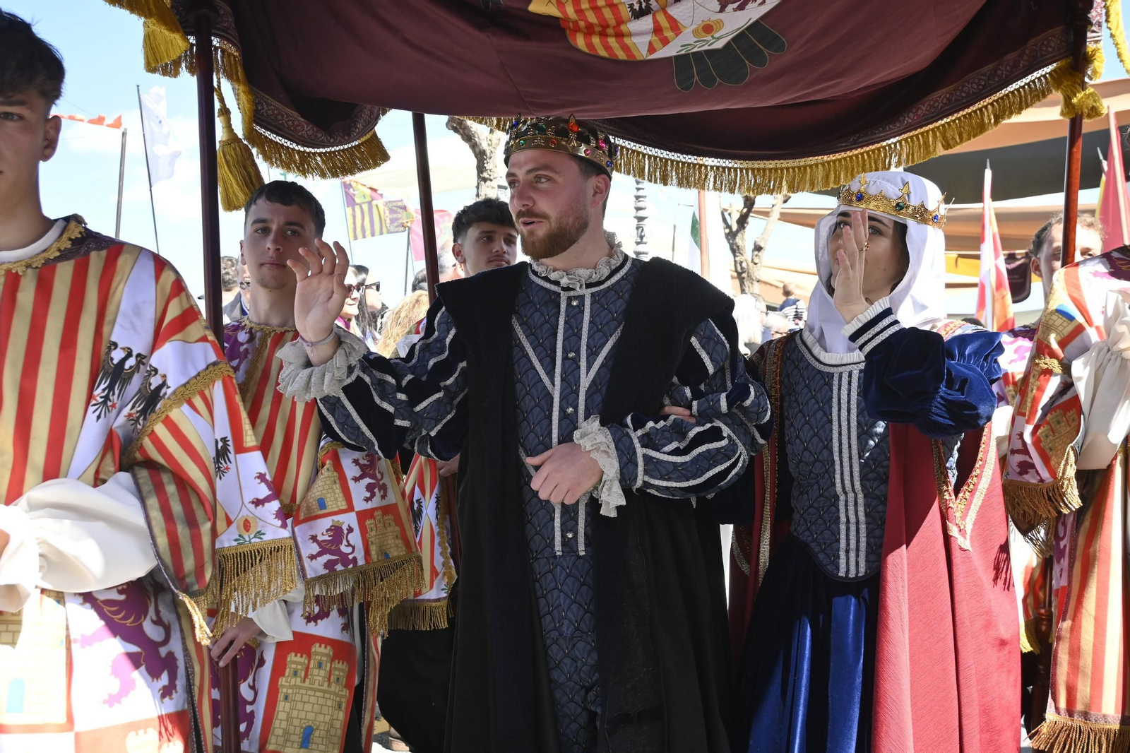 Las mejores imágenes de la Feria Medieval del Descubrimiento en Palos de la Frontera 2025