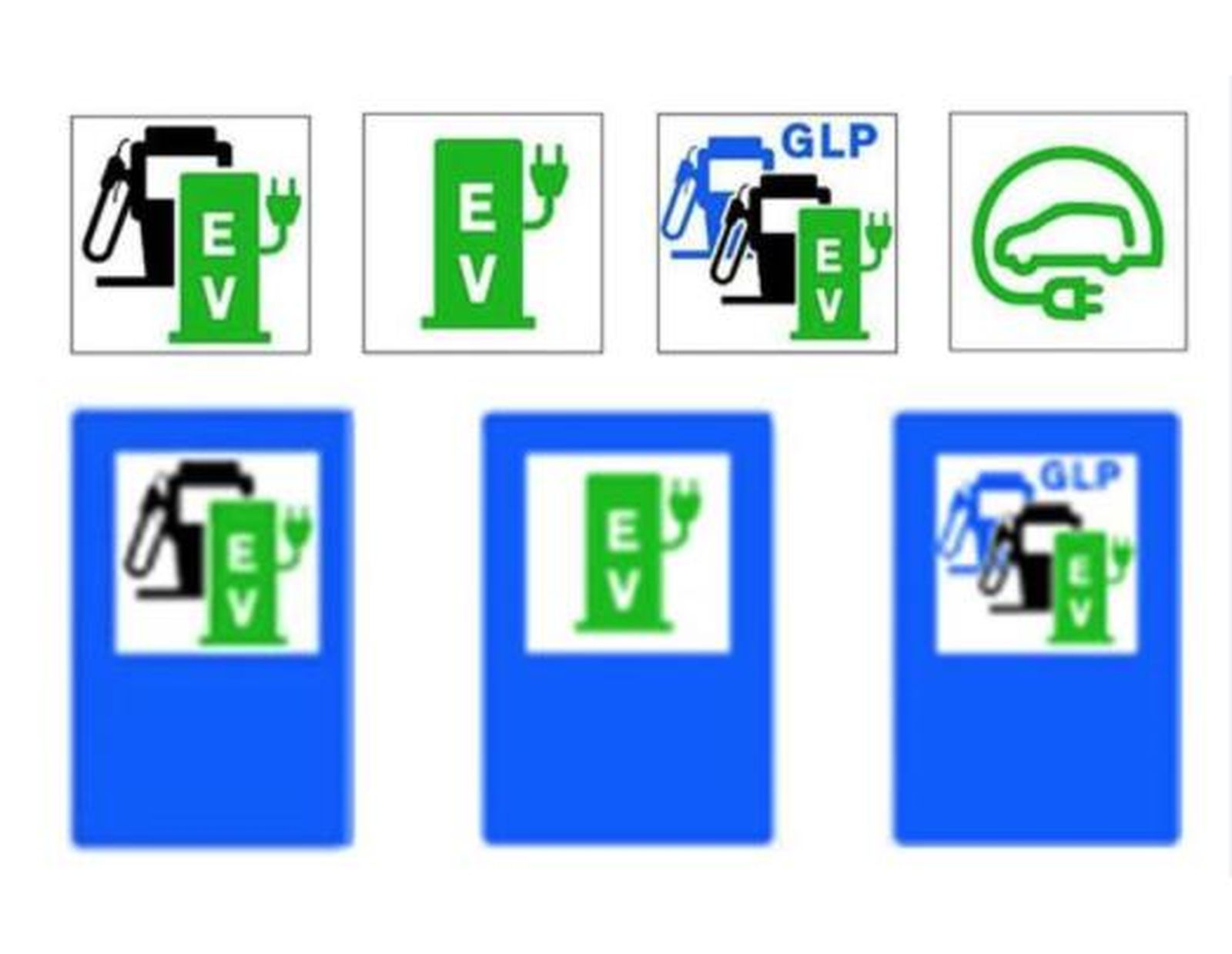 Estas son las nuevas señales que permiten encontrar los puntos de recarga