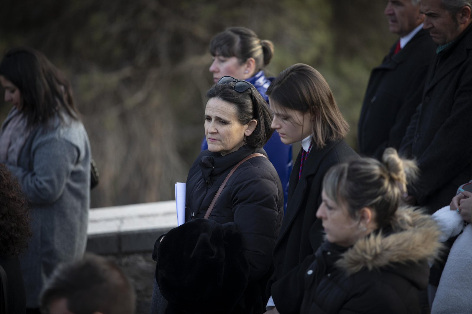 El vía crucis con el el Cristo de los Gitanos, en imágenes
