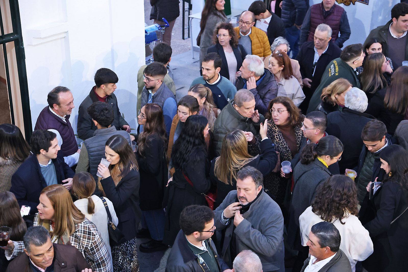 Imágenes de la Zambombaen la Hermandad del Rocío de Huelva