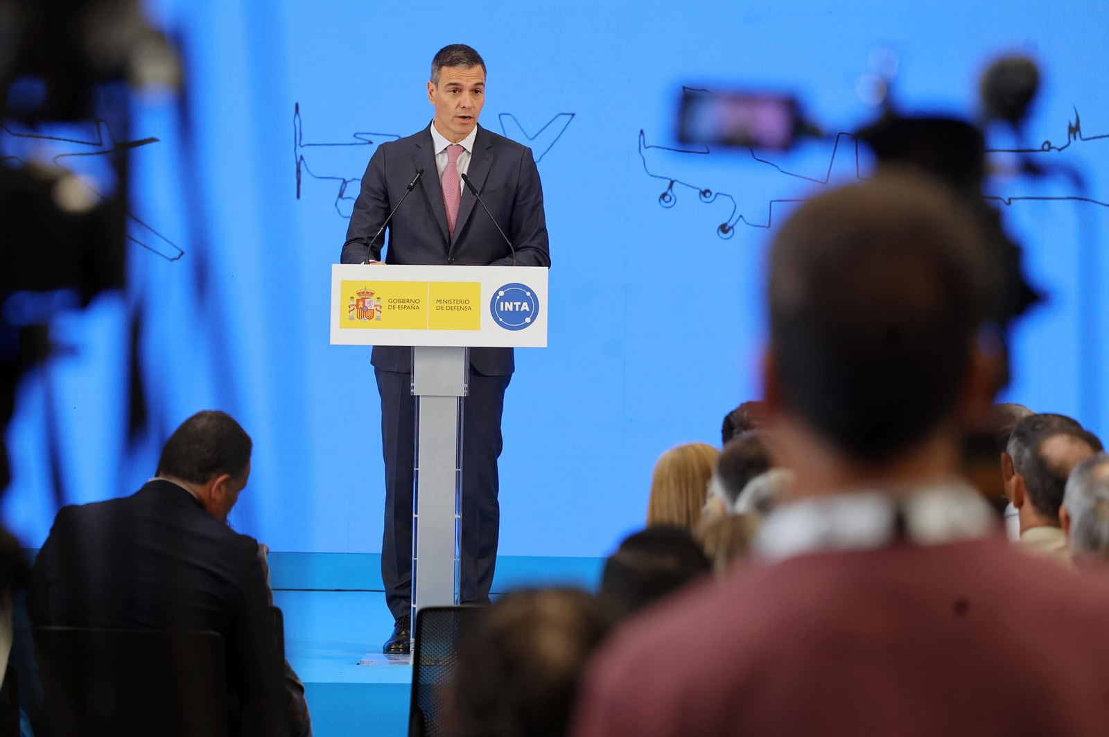 Imágenes de la inauguración del CEUS por Pedro Sánchez en Moguer