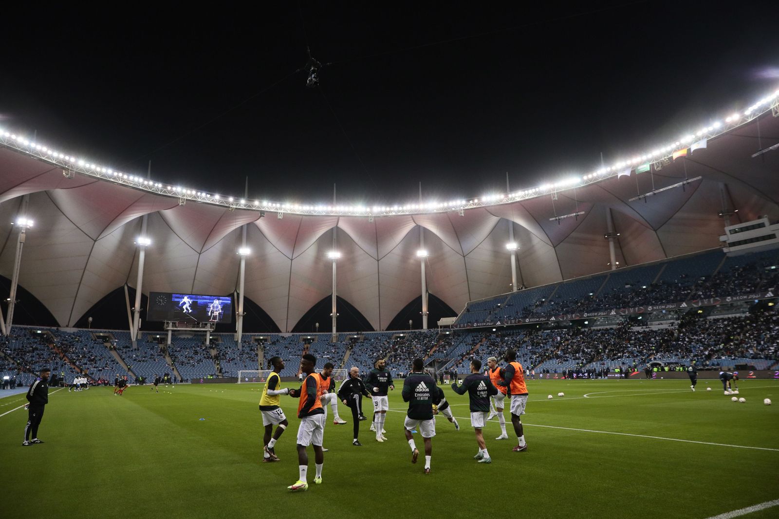 Las fotos de la clasificación del Real Madrid en la Supercopa