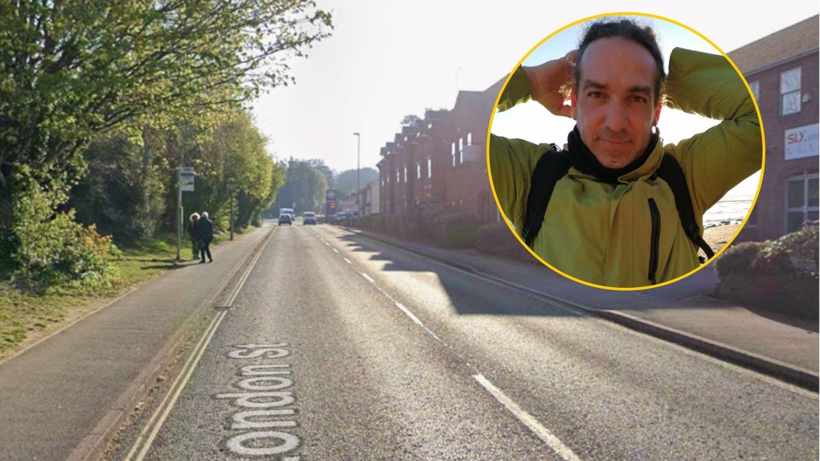 London Street, la céntrica calle de Andover donde se produjo el incidente que provocó la muerte de Juan Manuel Andrey Valenzuela.