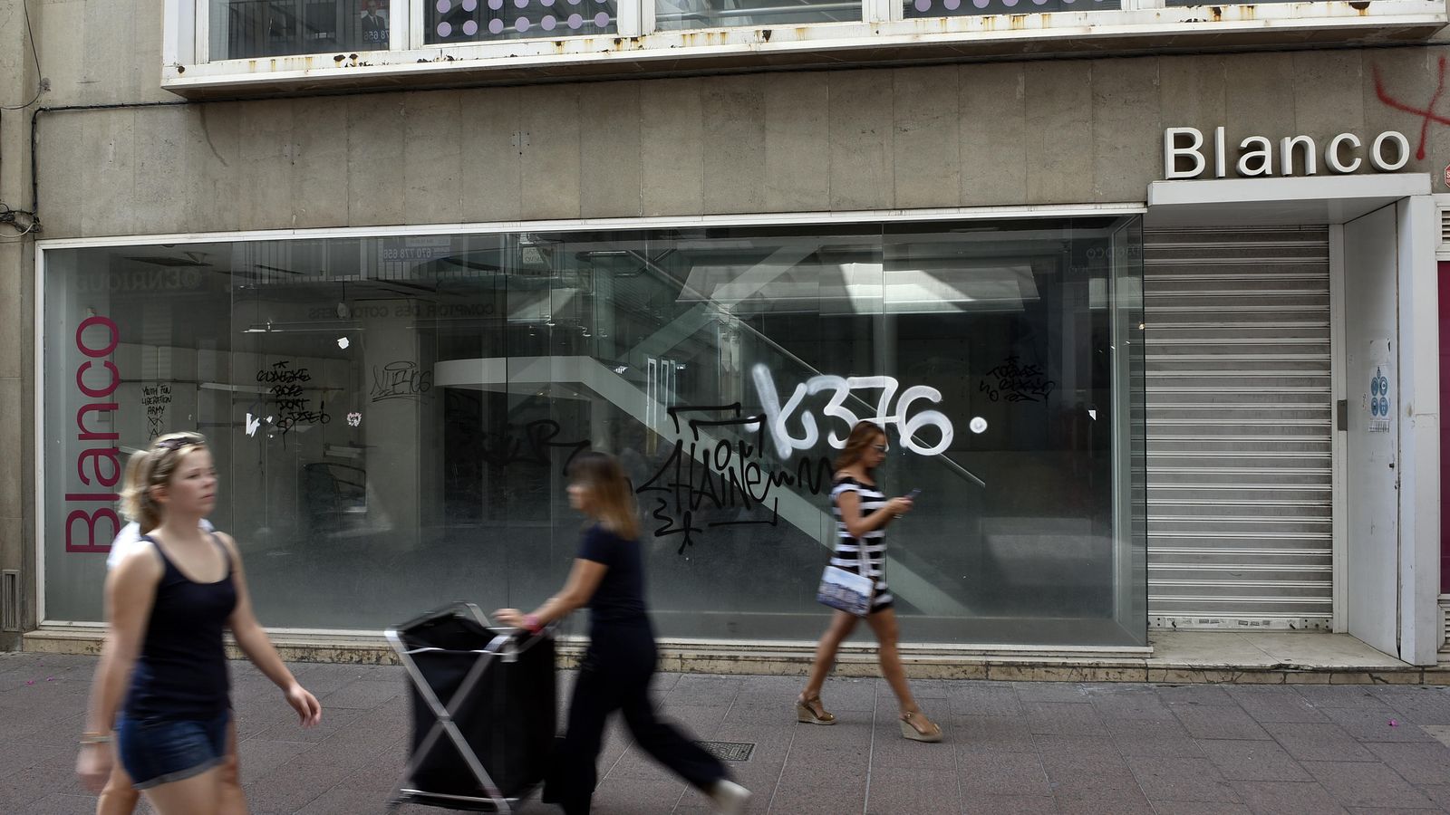 La sede de la futura tienda de Kappa en Sierpes