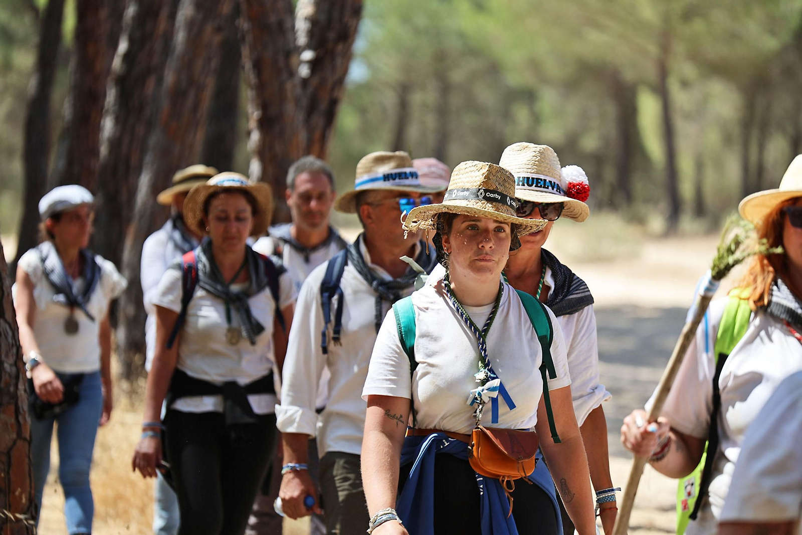 Rocío 2025: Las mejores imágenes de los peregrinos de la Hdad del Rocío de Huelva