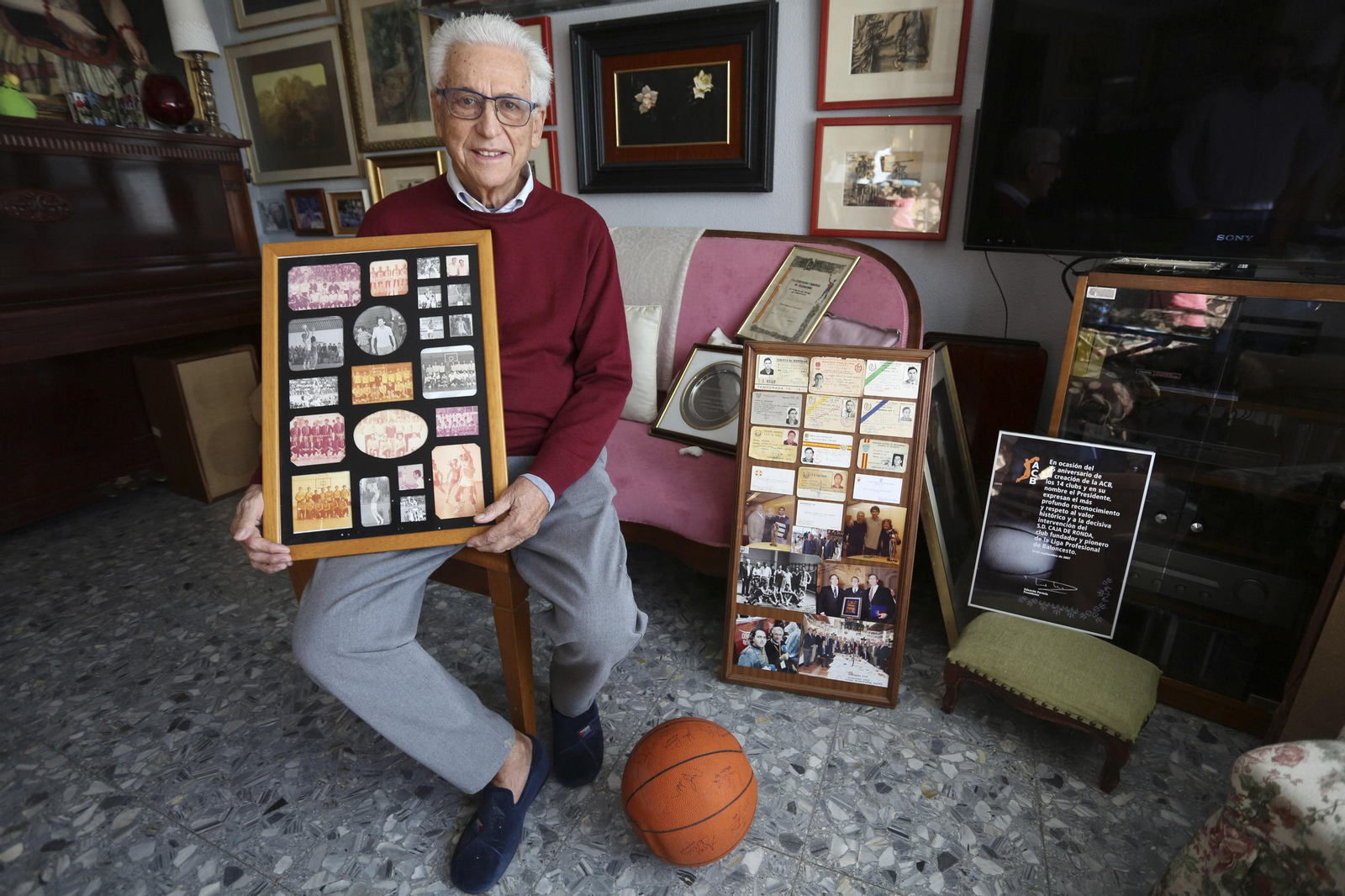 Las fotos de la entrevista e históricas de Alfonso Queipo de Llano