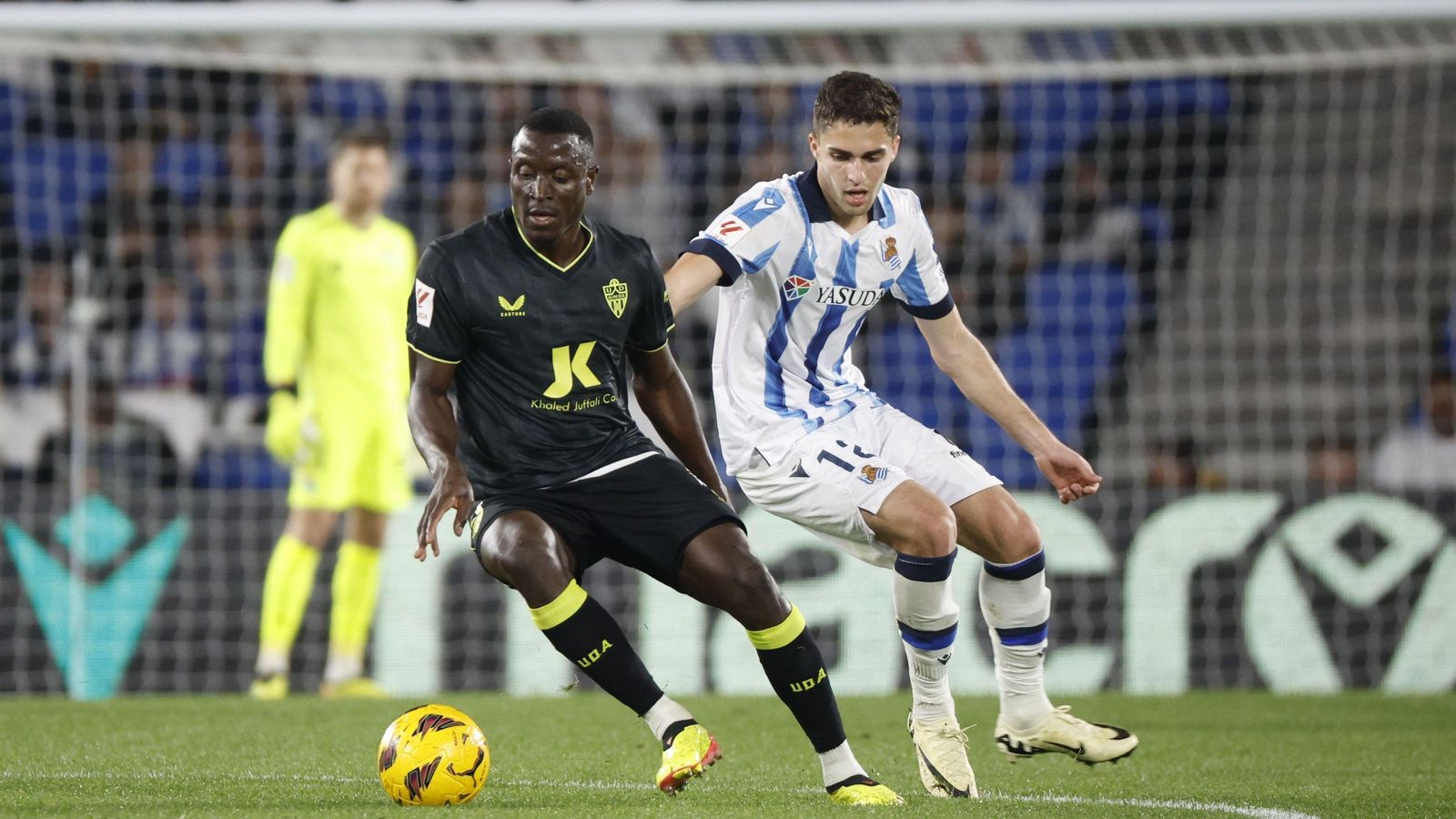 El regreso de Lopy al once en Anoeta resultó bastante gris