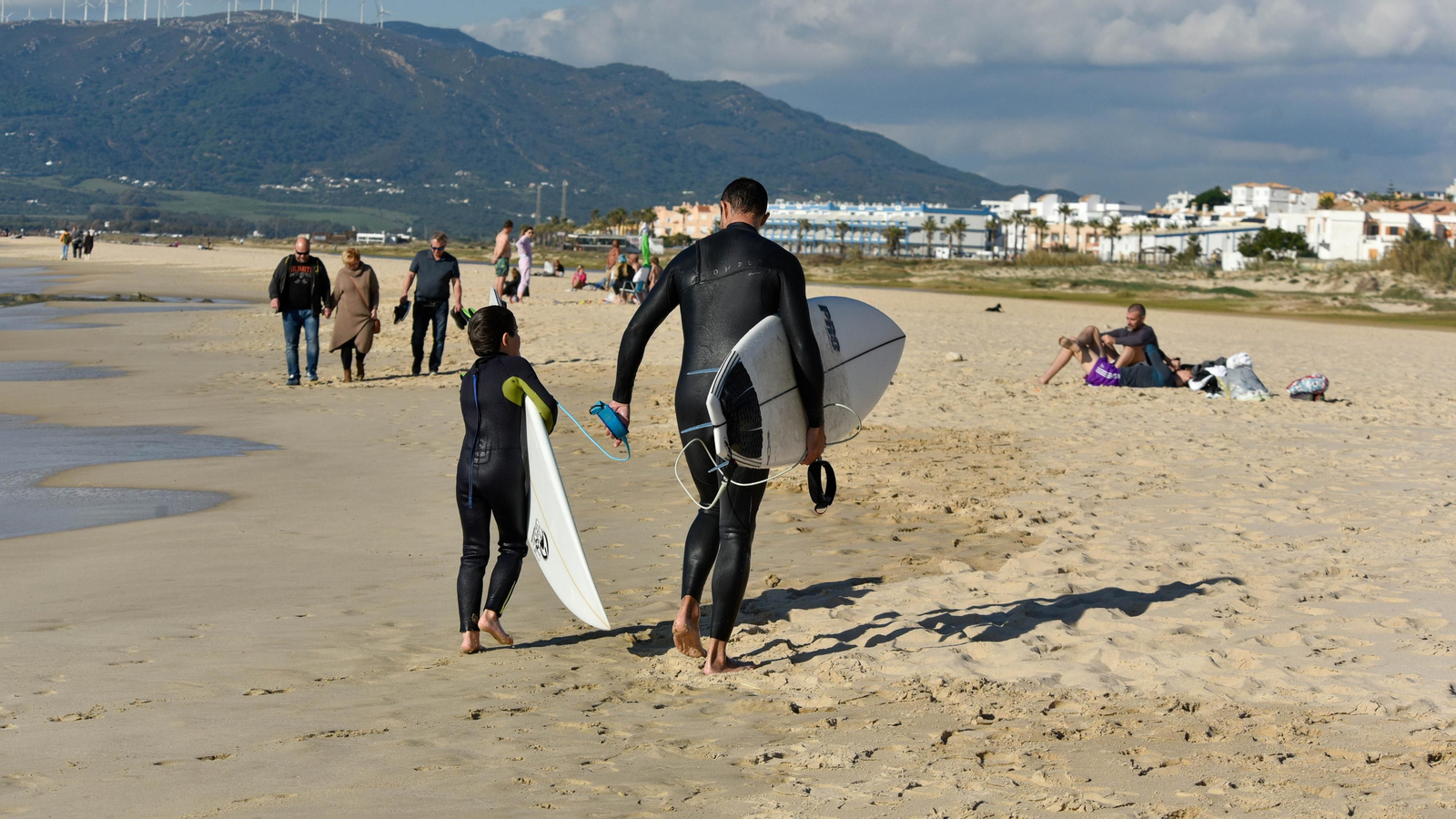 Día de Reyes de sol y playa en Tarifa