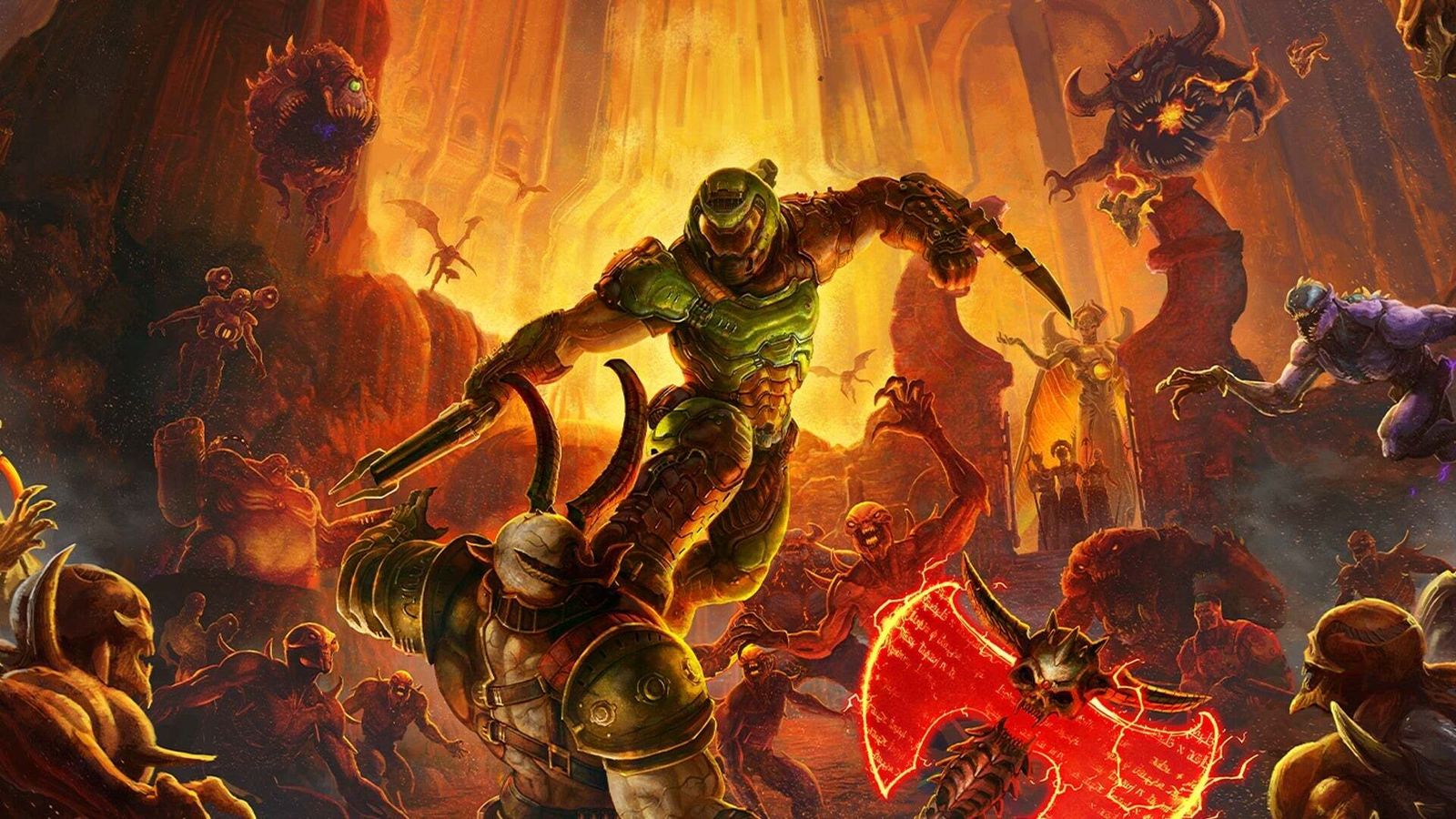Doom Eternal estrenará pronto la tecnología de trazado de rayos.