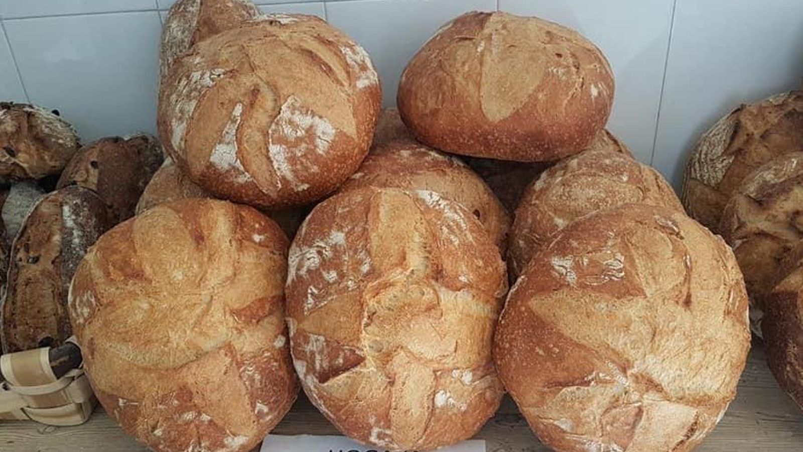 Pan de la Panadería Virgen del Rocío